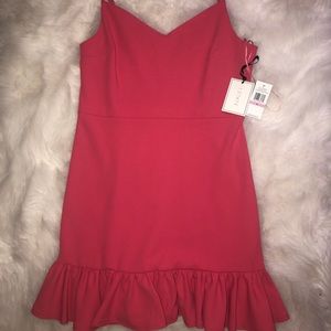 Barbie pink ruffled dress